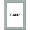PosterPalooza | Refined Blue Picture Frame - UV Acrylic, Foam Board Backing, Hanging Hardware - 2 of 4