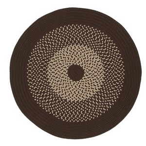Colonial Mills Winterhold Round Area Rug - Brown 4X4 - 1 of 4