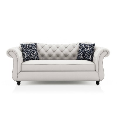 Brushwood Button Tufted Sofa - HOMES: Inside + Out