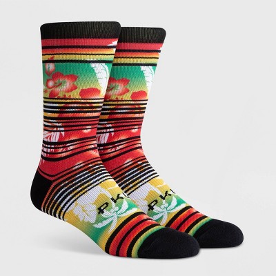 mens floral socks