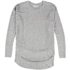 bar III Womens Curved Hem Knit Sweater - 1 of 2