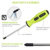 Itopfox 12-Piece Magnetic Screwdrivers Set with Slotted Phillips and Precision Screwdrivers, Repair Tool Kit with Storage Bag, Green - 3 of 4