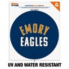 Emory University Eagles Logo Automotive Car Window Locker Circle Bumper Sticker - 2 of 4