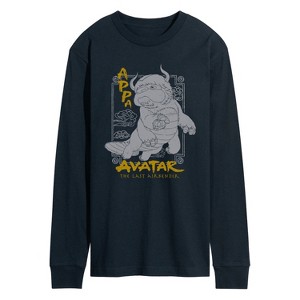 Men's - Avatar: The Last Airbender - Appa Long Sleeve Graphic T-Shirt - 1 of 4
