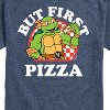 Men's - Teenage Mutant Ninja Turtles - But First Pizza Short Sleeve Graphic T-Shirt - 2 of 4