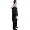 Rubies Adult Black Full Length Cape with Faux Fur Collar - 3 of 4