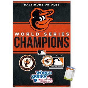 Trends International MLB Baltimore Orioles - Champions 23 Unframed Wall Poster Prints - 1 of 4