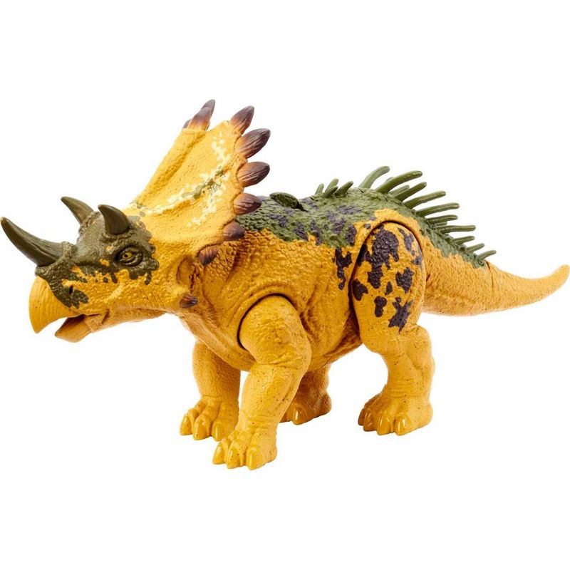 Jurassic World Wild Roar Regaliceratops Action Figure, 1 of 8