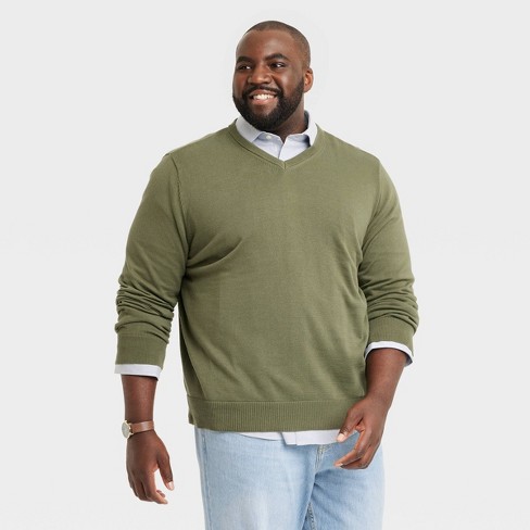 Olive shop sweater mens