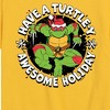 Boys' - Teenage Mutant Ninja Turtles - Have A Turtley Awesome Holiday Short Sleeve Graphic T-Shirt - 2 of 4