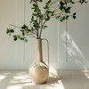 Sand Texture Pitcher Vase Tan Metal by Foreside Home & Garden - 2 of 4