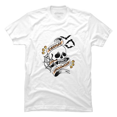Men's Design By Humans Everyday Day is Halloween By Dwiegand T-Shirt