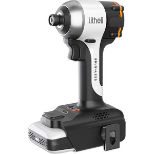 Litheli 20V Outdoor Cordless Impact Driver Power Tool Set - 1 of 4