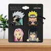 Naruto Team 7 Naruto Sasuke Uchiha Sakura Kakashi Hatake Enamel Lapel Pin 4 Set - 4 of 4