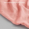 Muslin Nursing Cover for Baby Breastfeeding, Soft & Breathable Breastfeeding Cover for Mom by Comfy Cubs - 4 of 4