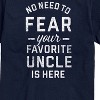 Men's - Instant Message - Your Favorite Uncle Is Here Short Sleeve Graphic T-Shirt - 2 of 4