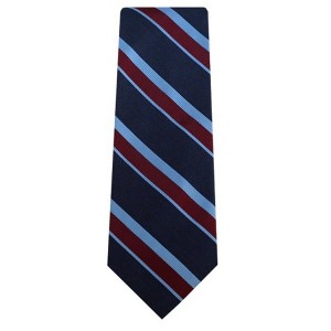 Men's Stripe 3.5 Inch Wide And 62 Inch X-Long Woven Neckties - 1 of 4