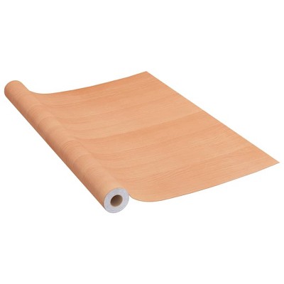 vidaXL Self-adhesive Furniture Film Japanese Oak 196.9 in.x35.4 in. PVC