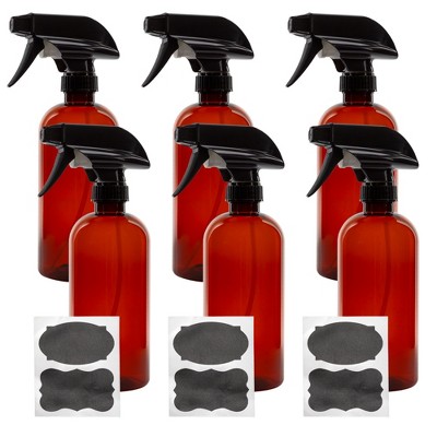 Cornucopia Brands 16oz Plastic Spray Bottles; w/ Adustable Sprayers for  DIY Cleaning, Personal Care, Gardening, and Kitchen Use