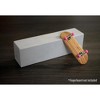 Teak Tuning Fingerboard Concrete Straight Loaf Obstacle – 7" Long, 2" Tall – Handmade in USA - 4 of 4