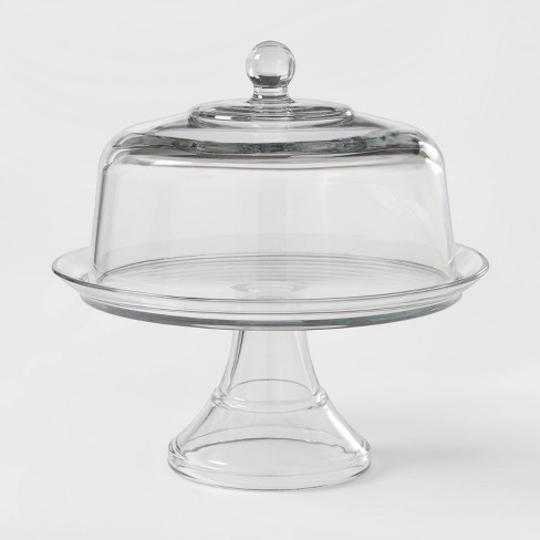 Glass cake outlet dome