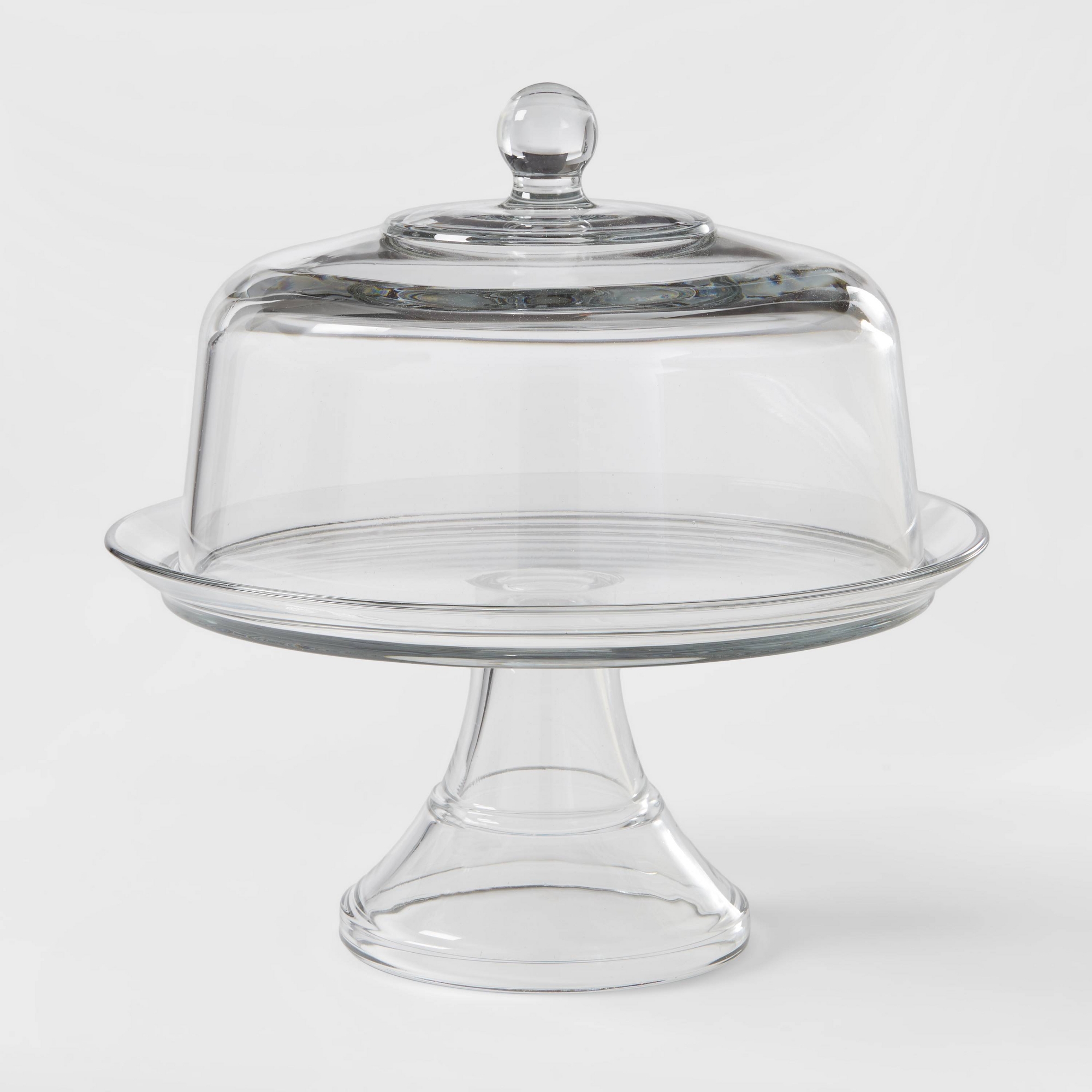 Classic 2pc Glass Cake Stand with Dome - Threshold™