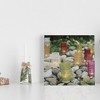 Northlight LED Lighted Flickering Garden Party Colorful Candle Bags Canvas Wall Art - 11.75" x 11.75" - 3 of 4