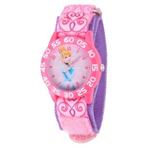 Kid's Disney Cinderella Watch - Pink - 1 of 4