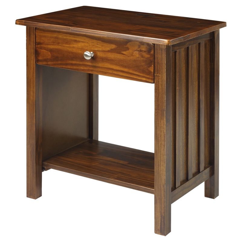 35.1" Nightstand with Usb Port - Flora Home, 3 of 8