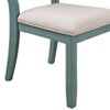 NicBex Vintage Upholstered  Dining Chairs Set of 2 with Cross Back & Comfy Cushions,Rustic Wood Accent Chairs for Dining Room,Living Room - 4 of 4