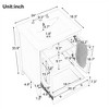24" Bathroom Vanity with Sink Combo, Bathroom Storage Cabinet With Drawer, Freestanding Under-mount Ceramic Sink Vanity For Bathroom - 3 of 4