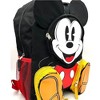 Mickey Front Body 16" Backpack with 3D 3 Zipper Pockets - 2 of 3