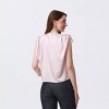 Women's Satin Tie Button-Down Shirt - A New Day™ - 2 of 3