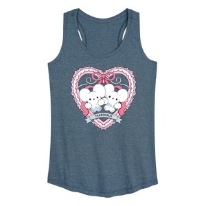 Women's - Pokémon - Tandemaus Coquette Graphic Racerback Tank - 1 of 3
