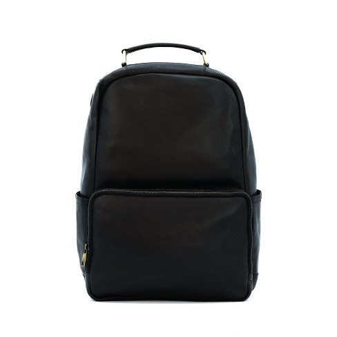 Target black hotsell leather backpack