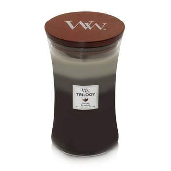Amethyst & Amber WoodWick® Large Hourglass Candle - Large
