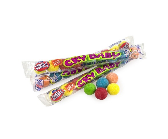 Concord Dubble Bubble Cry Baby Extra Sour Bubble Gum - 216ct