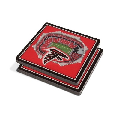 NFL Atlanta Falcons 3D StadiumView Coasters