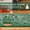 Christmas Washable Area Rug, Xmas Foldable Festive Decor Indoor Mat, Low Pile Stain Resistant Floor Carpet for Living Room, Bedroom - 4 of 4