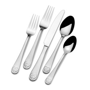 Towle 20pc Everyday Peace Flatware Set: 18/0 Stainless Steel, Traditional Style, Dishwasher-Safe, Service for 4 - 1 of 4