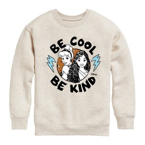 Boys' - Disney - Be Cool Be Kind Graphic Long Sleeve Fleece Sweatshirt - 1 of 4