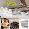 COZONY 6-Pack Stainless Steel Hotel Pans with Lids, Commercial Grade Food Storage Containers Catering Trays for Buffet Service and Kitchen Use - 4 of 4