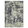 Washable Non-Slip Modern Abstract Rug, Foldable Low Pile Ultra-Soft Carpet for Living Room, Bedroom Beige Black 8ft*10ft(244cm*305cm) - 4 of 4