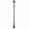 Z-Lite Luca 1 - Light Post Light in  Black - 3 of 4