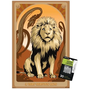 Trends International Wicked: For Good (2025) - A Very Nervous Lion Unframed Wall Poster Prints - 1 of 4