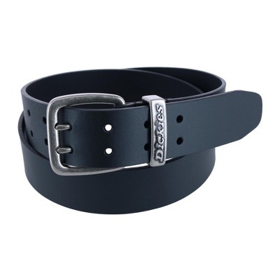 thumbnail image 2 of Dickies Men's Leather Double Prong Belt - Black 1X (42-44 Inch) Work & Casual Belt 2 of 10