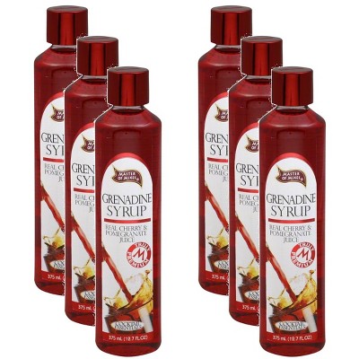 Master of Mixes Cocktail Syrup Grenadine - Case of 6 - 12.7 fl oz.