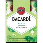 Bacardi Real Rum Mojito Cocktail - 4pk/355ml Cans