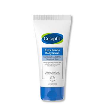 Cetaphil Extra Gentle Daily Scrub Exfoliating Face Wash - 6 fl oz