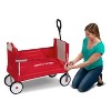 Radio Flyer 3 in 1 EZ Fold Wagon with Canopy - Red - image 3 of 4